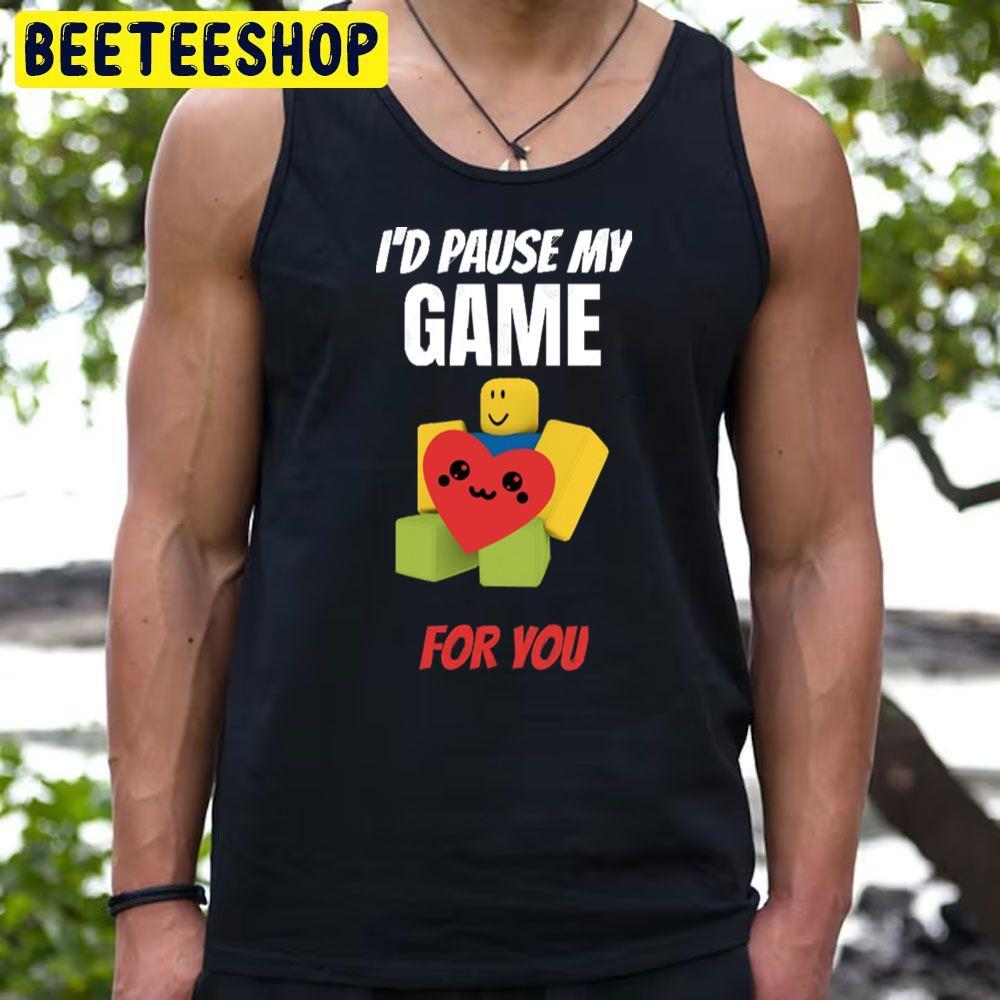 Noob With Heart Roblox Unisex T-Shirt Noob With Heart Roblox Unisex T-Shirt