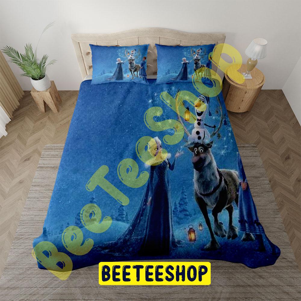 Olaf's Frozen Adventure 02 Trending Bedding Set Olaf's Frozen Adventure 02 Trending Bedding Set