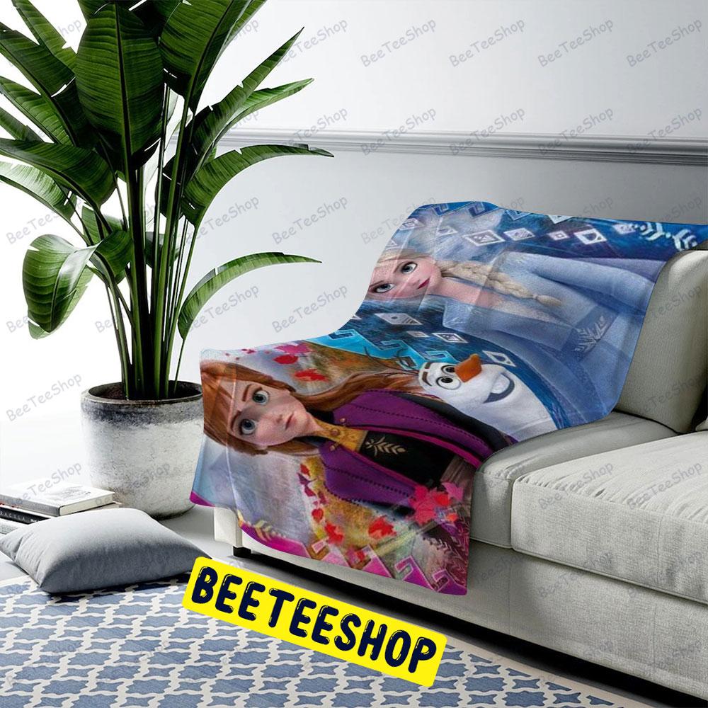 Olaf's Frozen Adventure 05 Trending US Cozy Blanket Olaf's Frozen Adventure 05 Trending US Cozy Blanket