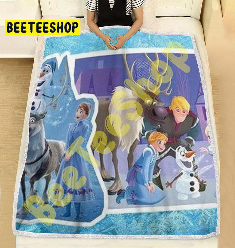 Olaf's Frozen Adventure 24 Trending Blanket Olaf's Frozen Adventure 24 Trending Blanket