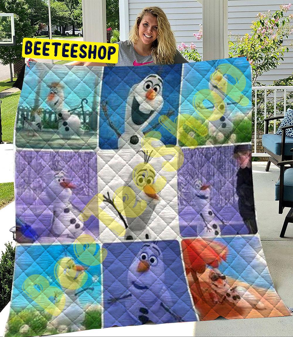 Olaf's Frozen Adventure 44 Trending Quilt Olaf's Frozen Adventure 44 Trending Quilt