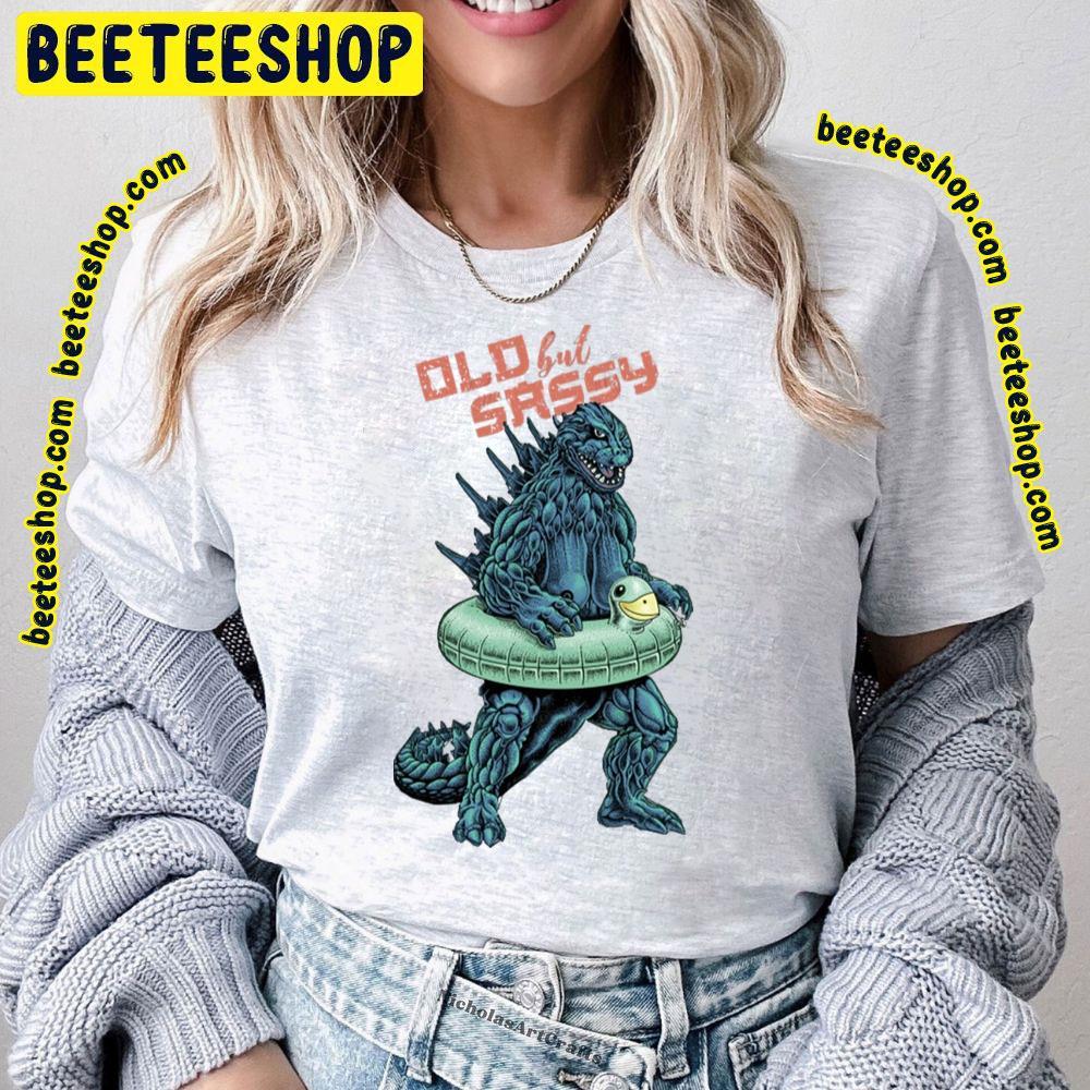 Old But Sassy Godzilla Beeteeshop Trending Unisex T-Shirt Old But Sassy Godzilla Beeteeshop Trending Unisex T-Shirt