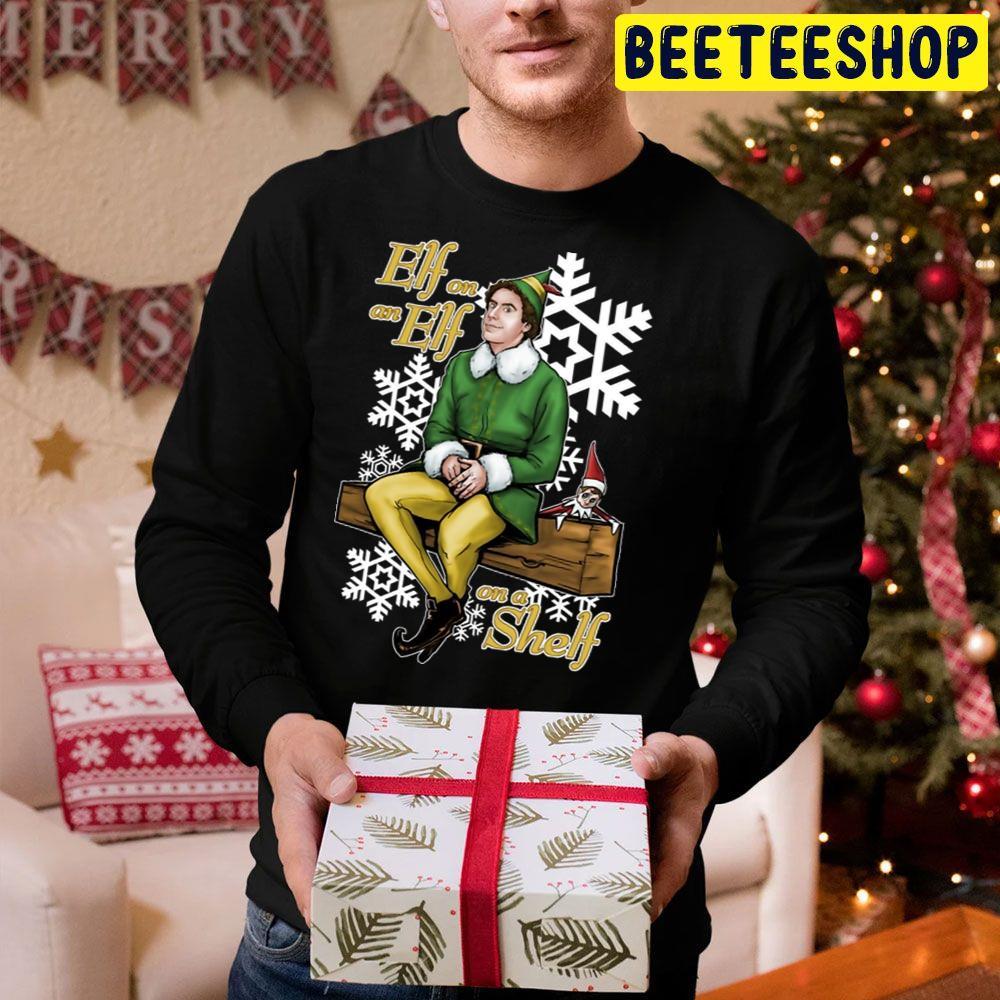On An Elf On A Shelf Elf Christmas Beeteeshop Trending Unisex Hoodie On An Elf On A Shelf Elf Christmas Beeteeshop Trending Unisex Hoodie