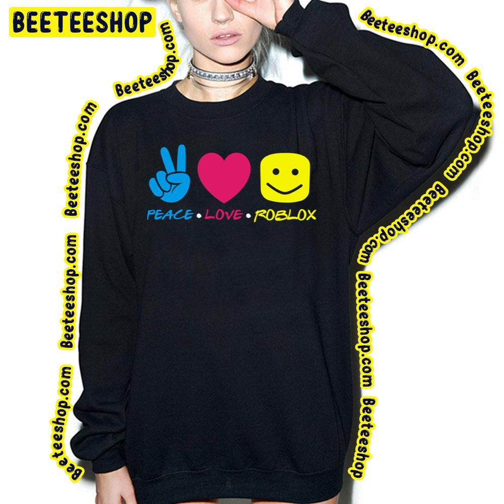 Peace And Love Roblox Unisex T-Shirt Peace And Love Roblox Unisex T-Shirt