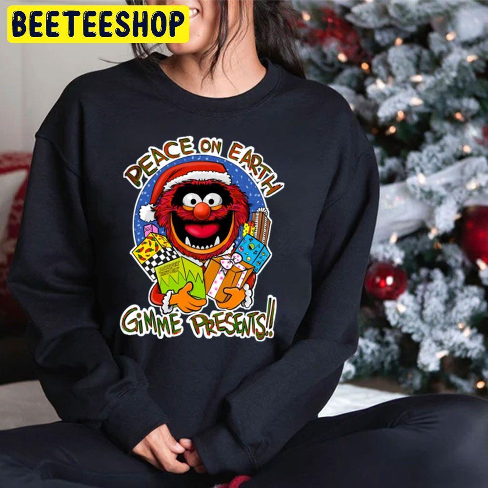 Peace On Earth Gimme Presents The Muppet Christmas Carol Beeteeshop Trending Unisex Sweatshirt Peace On Earth Gimme Presents The Muppet Christmas Carol Beeteeshop Trending Unisex Sweatshirt