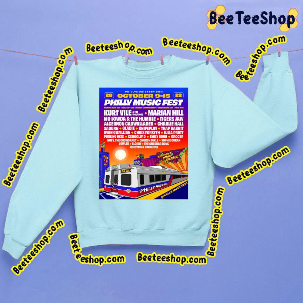 Philly Music Fest 2023 Beeteeshop Trending Unisex Sweatshirt Philly Music Fest 2023 Beeteeshop Trending Unisex Sweatshirt
