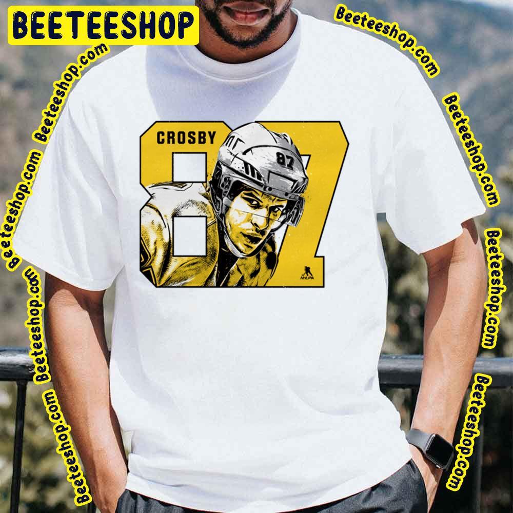 Pittsburgh Number Sidney Crosby Hockey Unisex T-Shirt Pittsburgh Number Sidney Crosby Hockey Unisex T-Shirt