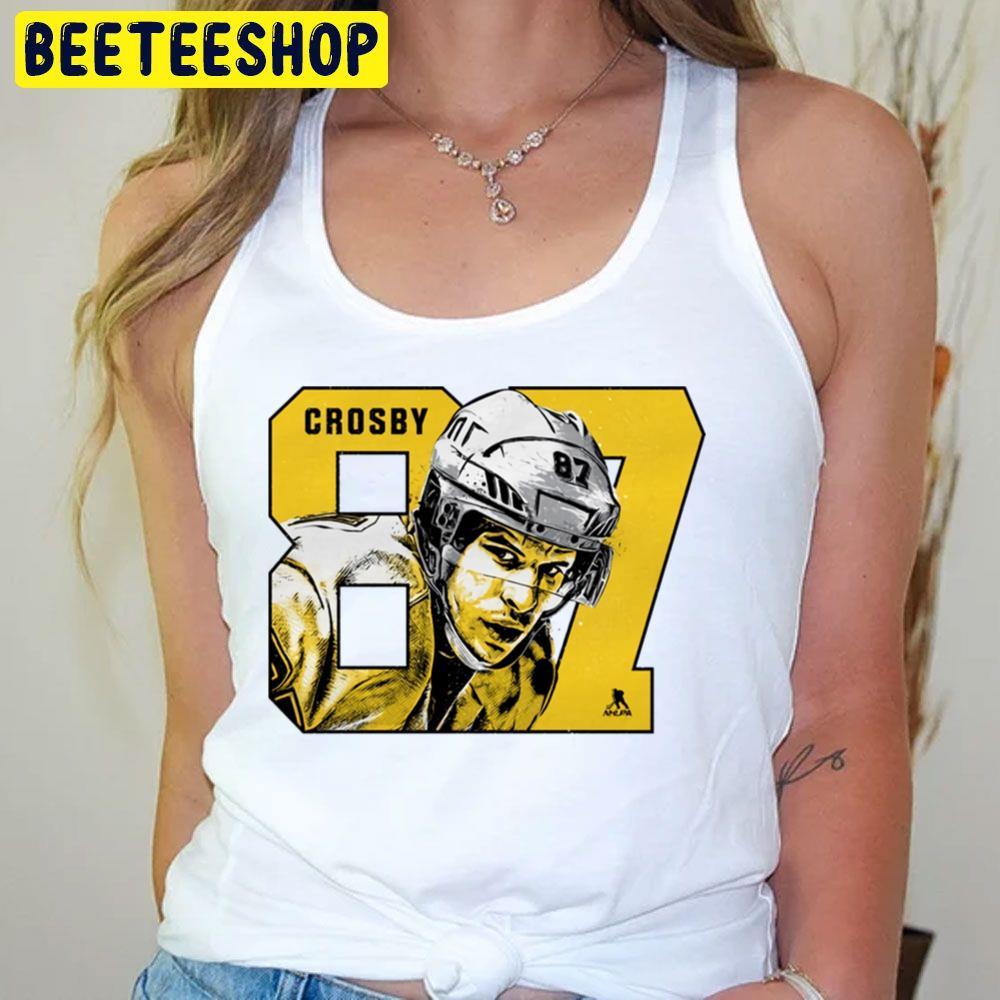 Pittsburgh Number Sidney Crosby Hockey Unisex T-Shirt Pittsburgh Number Sidney Crosby Hockey Unisex T-Shirt