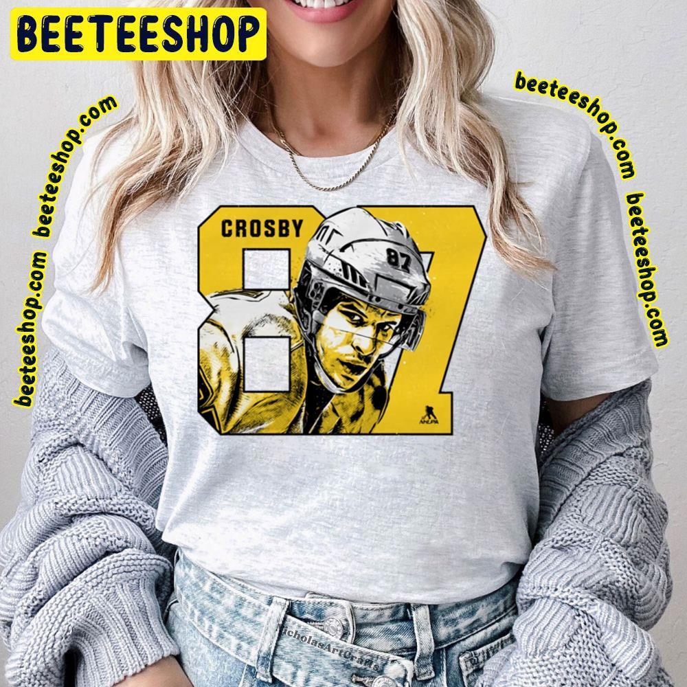Pittsburgh Number Sidney Crosby Hockey Unisex T-Shirt Pittsburgh Number Sidney Crosby Hockey Unisex T-Shirt