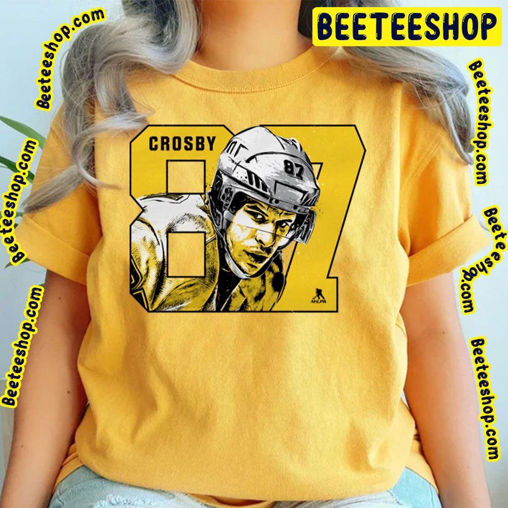 Pittsburgh Number Sidney Crosby Hockey Unisex T-Shirt Pittsburgh Number Sidney Crosby Hockey Unisex T-Shirt
