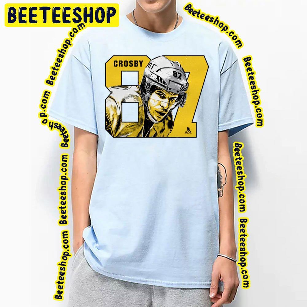 Pittsburgh Number Sidney Crosby Hockey Unisex T-Shirt Pittsburgh Number Sidney Crosby Hockey Unisex T-Shirt