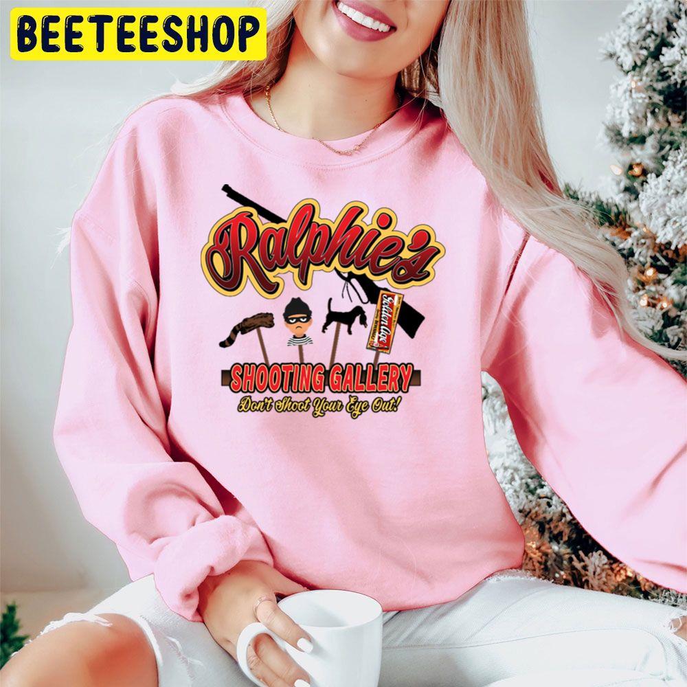 Ralphie's Shooting Gallery A Christmas Story Beeteeshop Trending Unisex Hoodie Ralphie's Shooting Gallery A Christmas Story Beeteeshop Trending Unisex Hoodie
