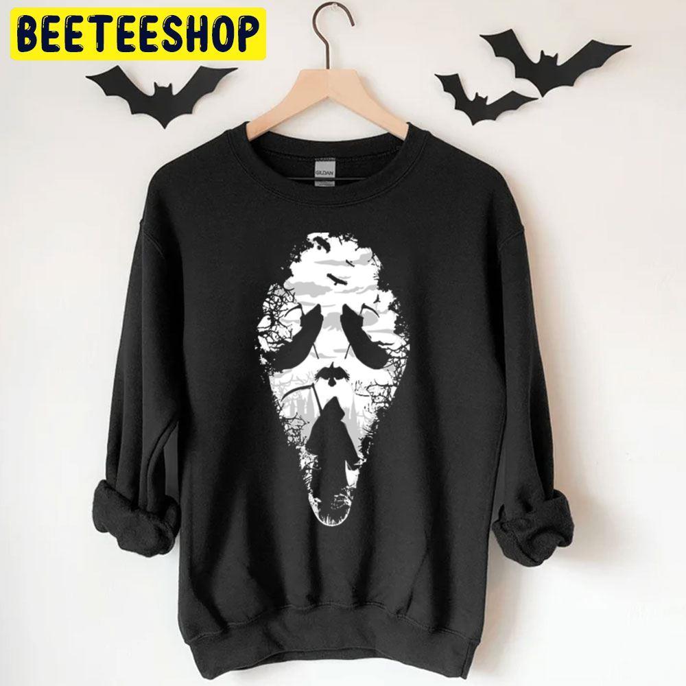 Reaper Scream Halloween Beeteeshop Trending Unisex T-Shirt Reaper Scream Halloween Beeteeshop Trending Unisex T-Shirt