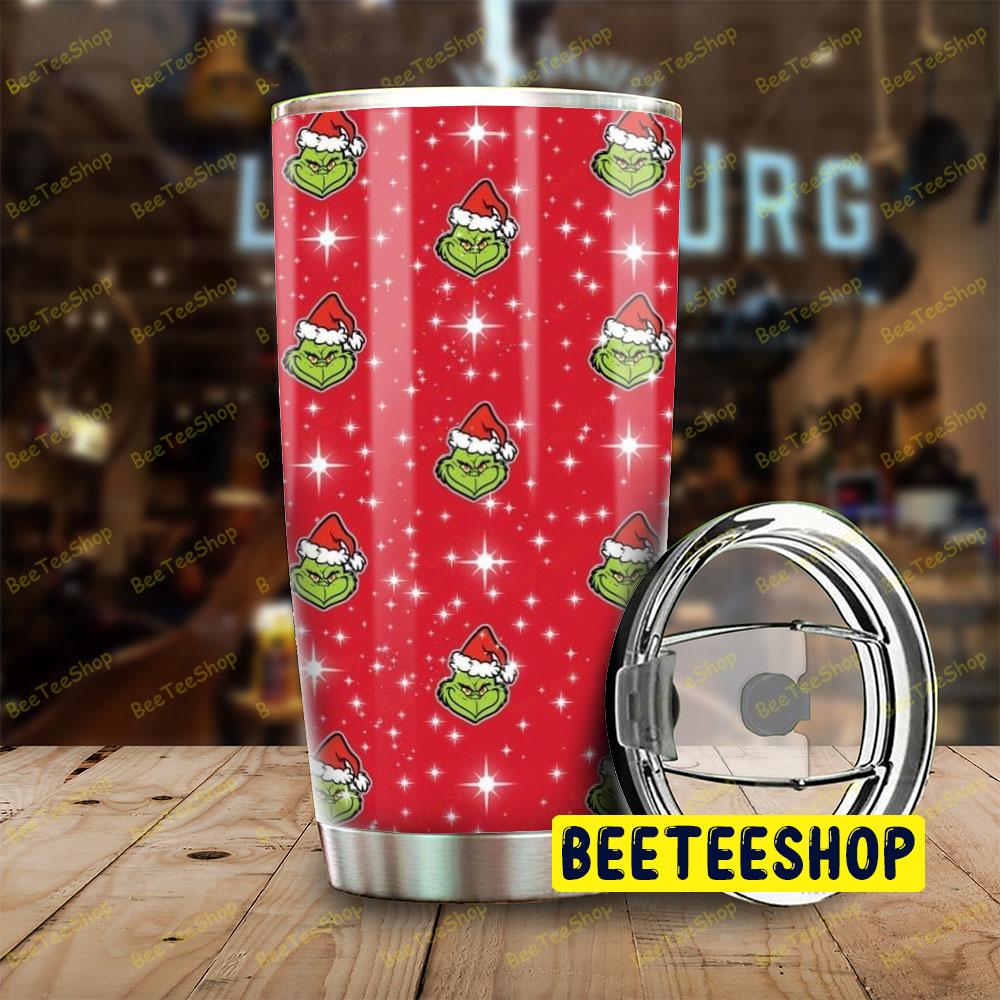 Red Background Grinch Trending Tumbler Red Background Grinch Trending Tumbler