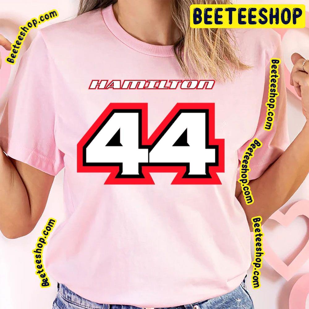 Red Helmet 44 Lewis Hamilton Unisex T-Shirt Red Helmet 44 Lewis Hamilton Unisex T-Shirt