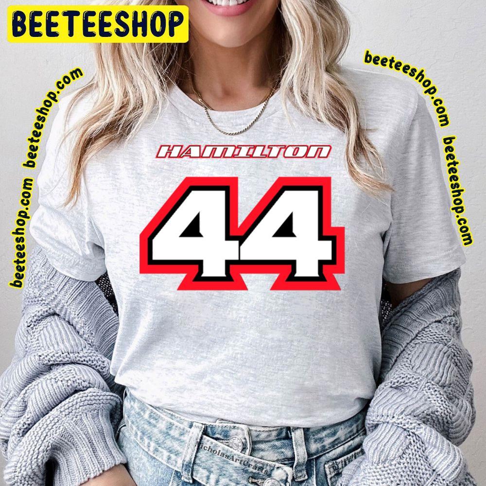 Red Helmet 44 Lewis Hamilton Unisex T-Shirt Red Helmet 44 Lewis Hamilton Unisex T-Shirt