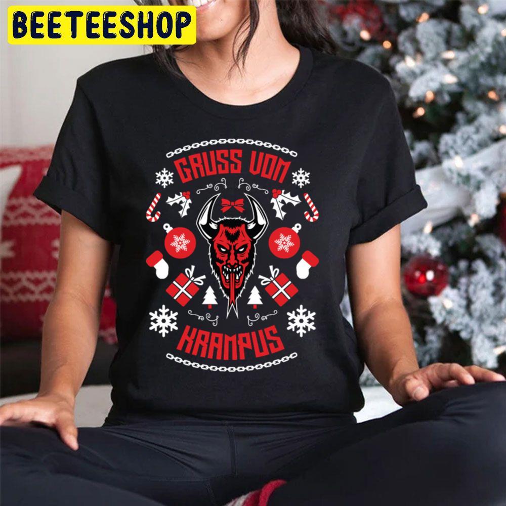 Red Style Gruss Vom Krampus Christmas Beeteeshop Trending Unisex Sweatshirt Red Style Gruss Vom Krampus Christmas Beeteeshop Trending Unisex Sweatshirt