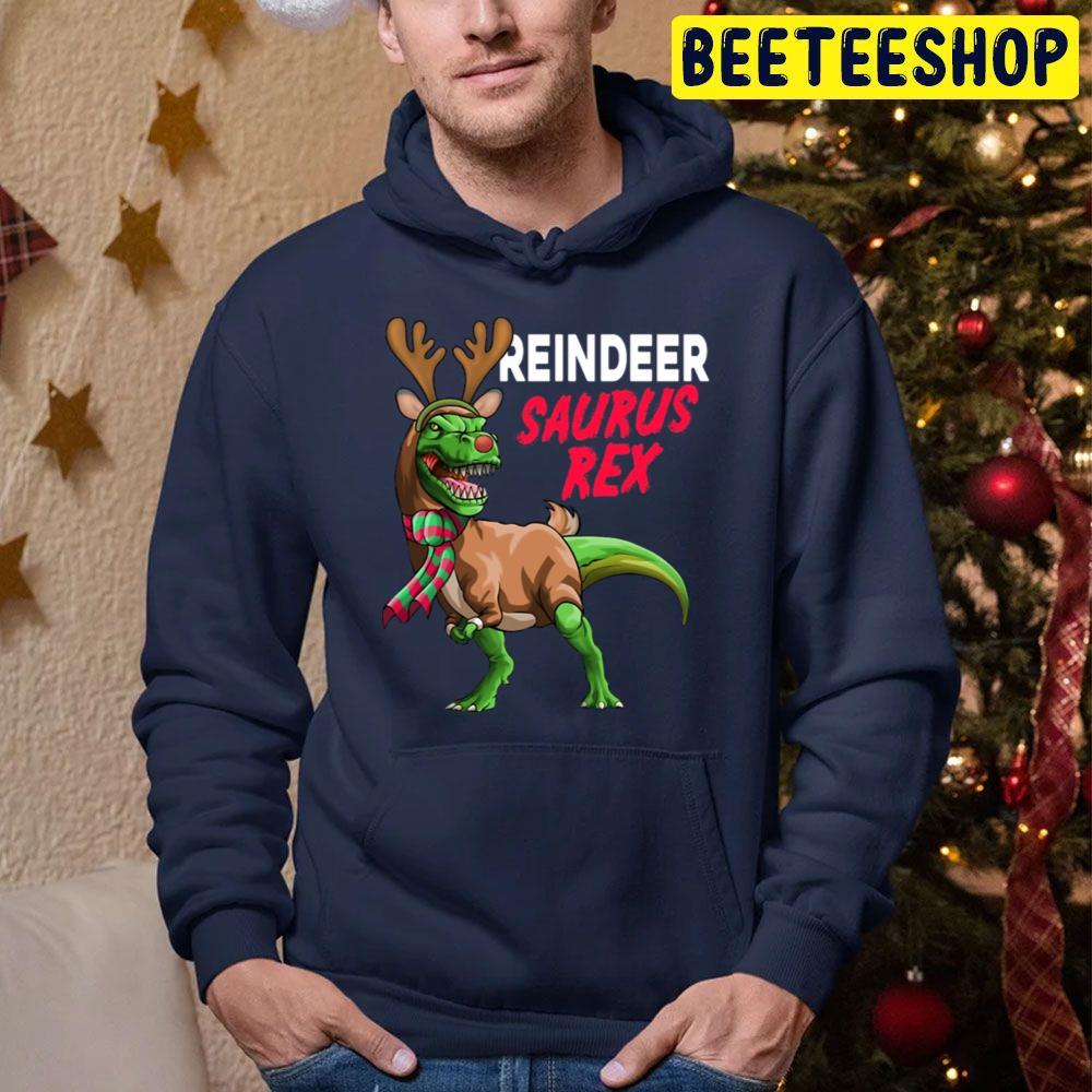 Reindeersaurus Trex Reindeer Dinosaur Christmas Beeteeshop Trending Unisex Sweatshirt Reindeersaurus Trex Reindeer Dinosaur Christmas Beeteeshop Trending Unisex Sweatshirt
