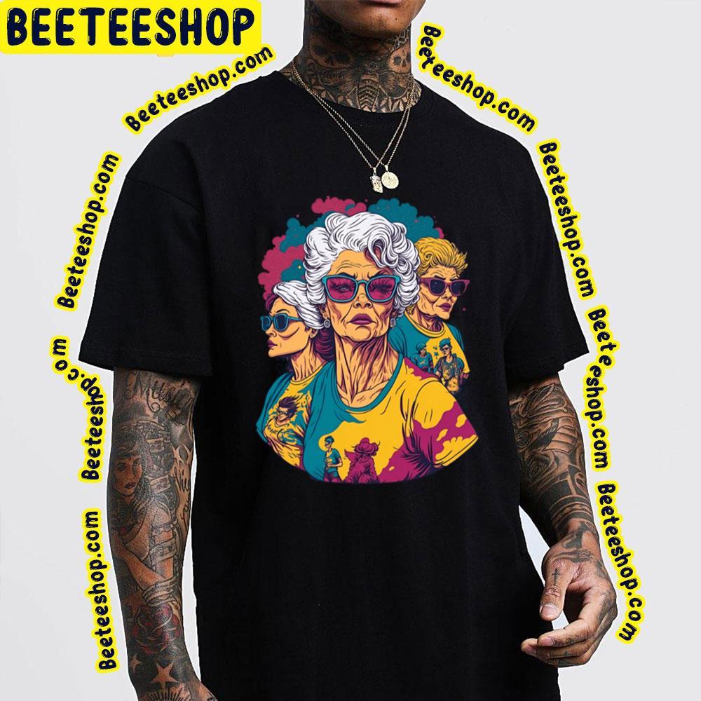 Retro Color The Golden Girls Unisex T-Shirt Retro Color The Golden Girls Unisex T-Shirt