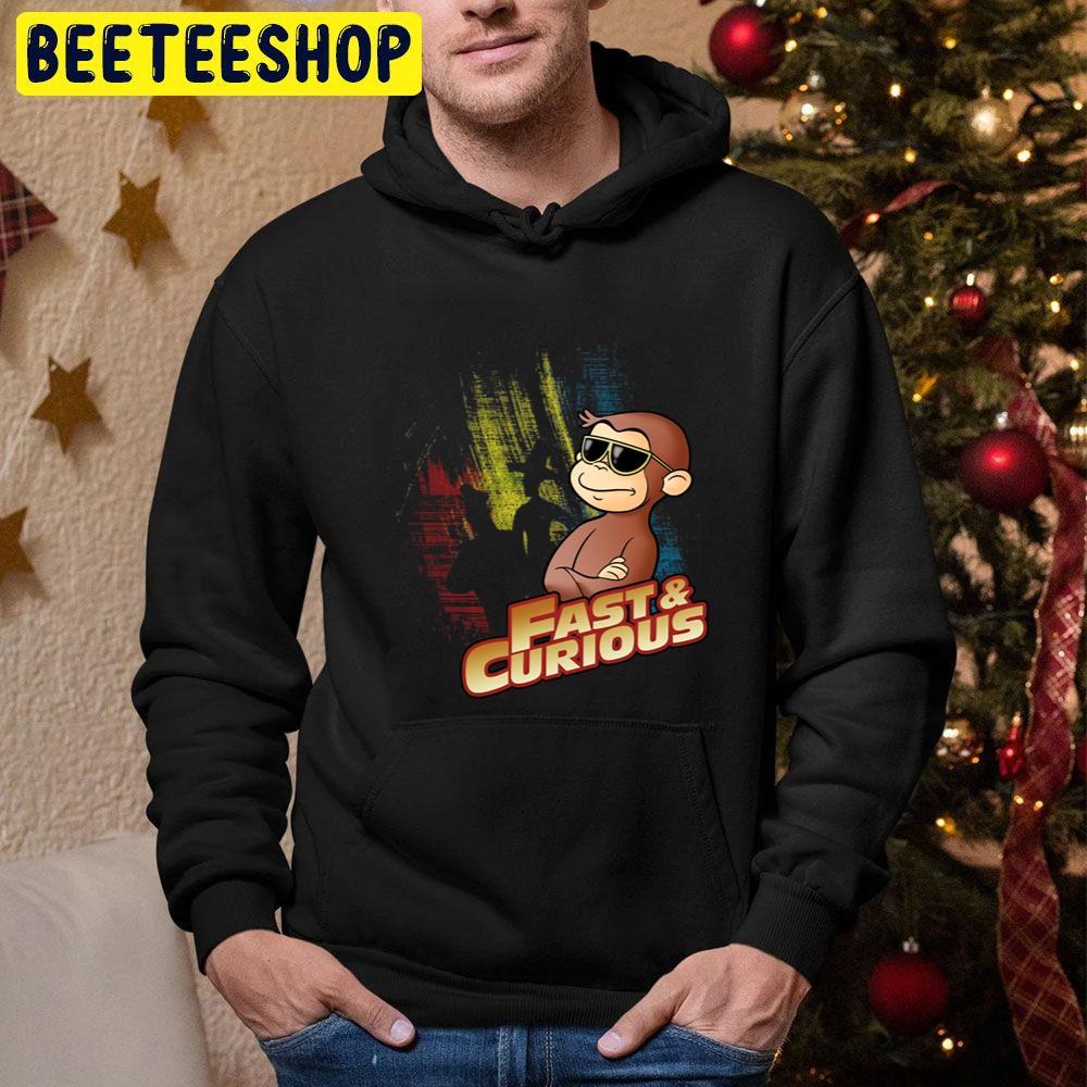 Retro Fast And Curious George A Very Monkey Christmas Beeteeshop Trending Unisex Sweatshirt Retro Fast And Curious George A Very Monkey Christmas Beeteeshop Trending Unisex Sweatshirt