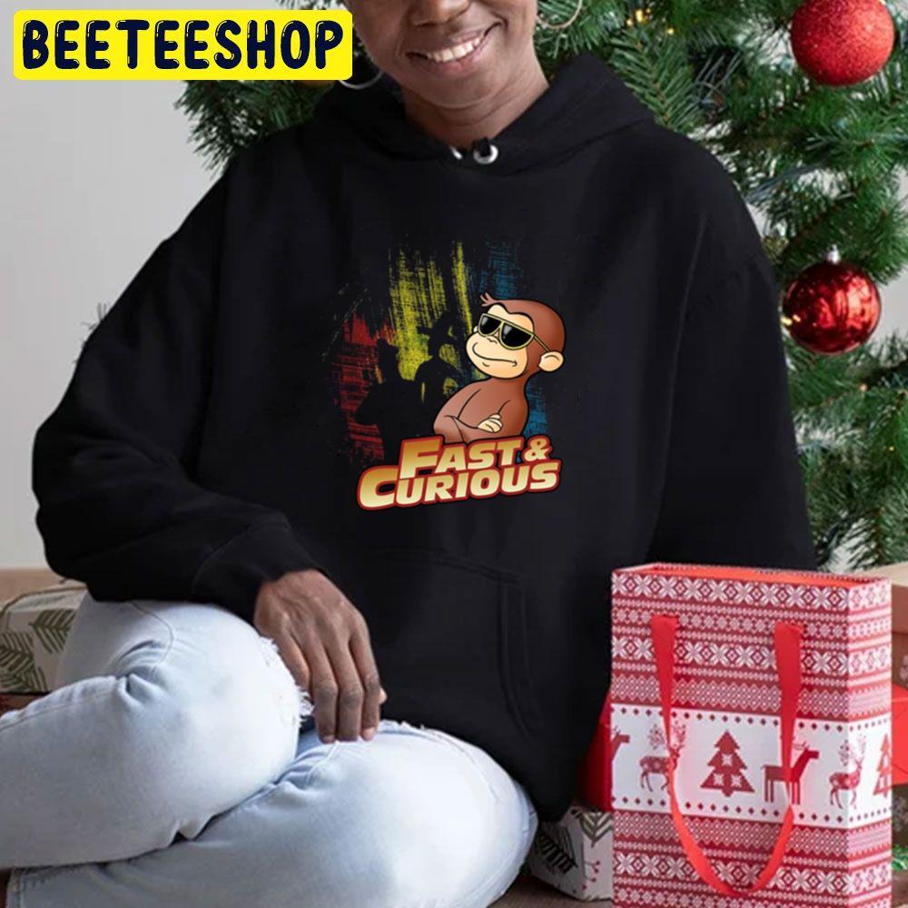 Retro Fast And Curious George A Very Monkey Christmas Beeteeshop Trending Unisex Sweatshirt Retro Fast And Curious George A Very Monkey Christmas Beeteeshop Trending Unisex Sweatshirt