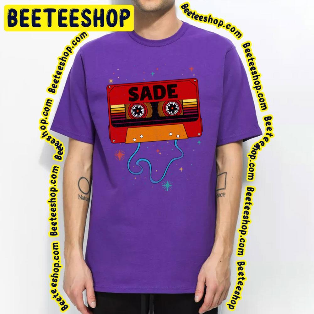 Retro Vintage Cassette Tape Music Sade Unisex T-Shirt Retro Vintage Cassette Tape Music Sade Unisex T-Shirt