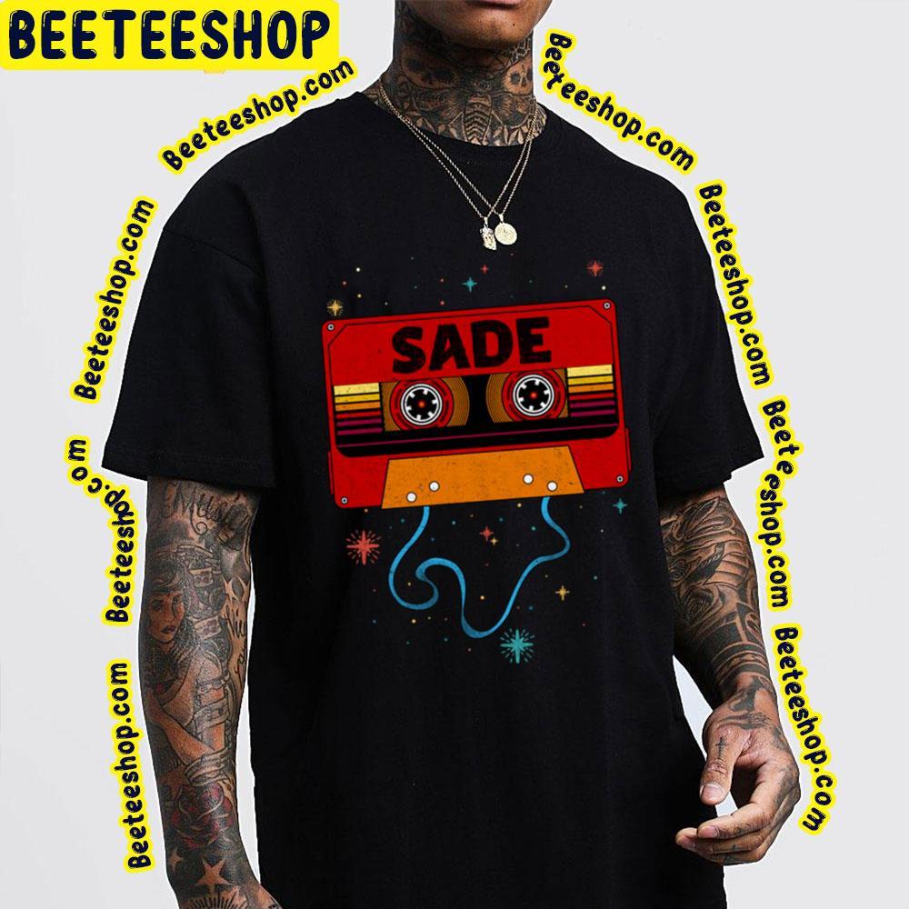 Retro Vintage Cassette Tape Music Sade Unisex T-Shirt Retro Vintage Cassette Tape Music Sade Unisex T-Shirt