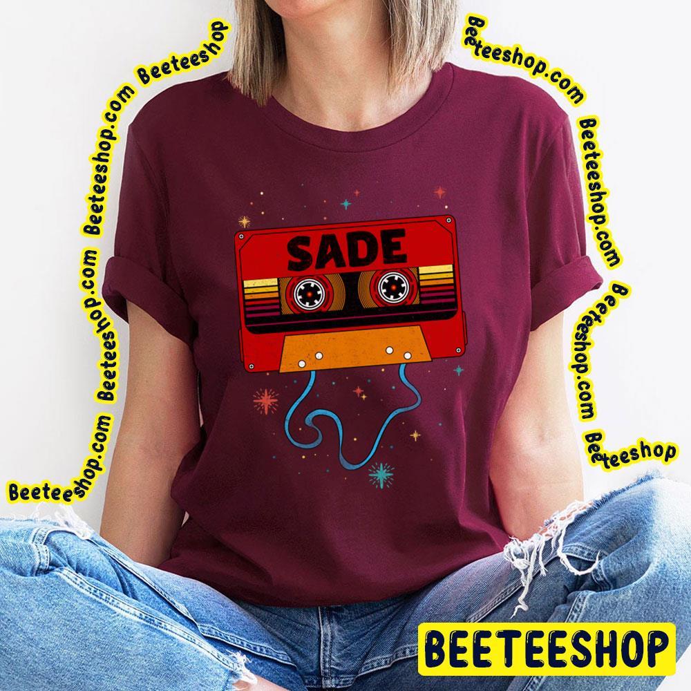 Retro Vintage Cassette Tape Music Sade Unisex T-Shirt Retro Vintage Cassette Tape Music Sade Unisex T-Shirt