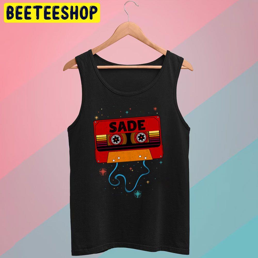 Retro Vintage Cassette Tape Music Sade Unisex T-Shirt Retro Vintage Cassette Tape Music Sade Unisex T-Shirt