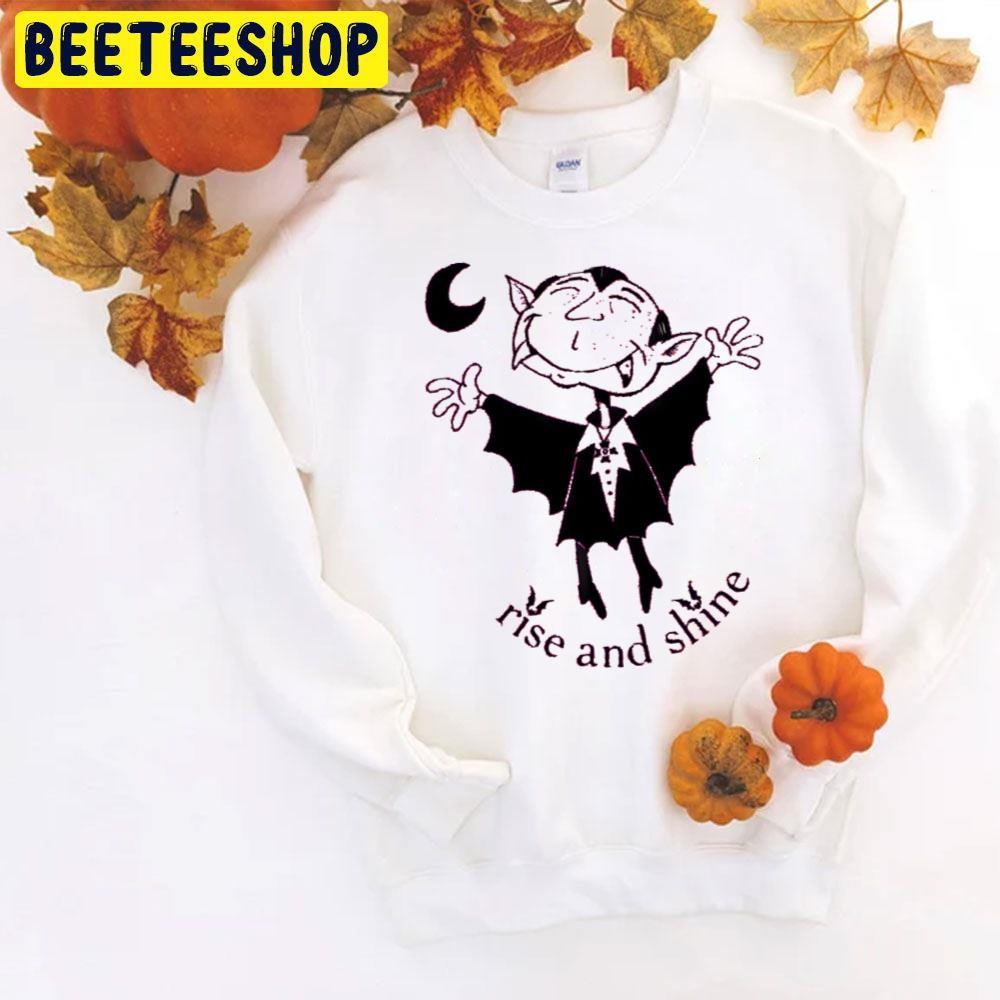 Rise And Shine Dracula Halloween Beeteeshop Trending Unisex T-Shirt Rise And Shine Dracula Halloween Beeteeshop Trending Unisex T-Shirt