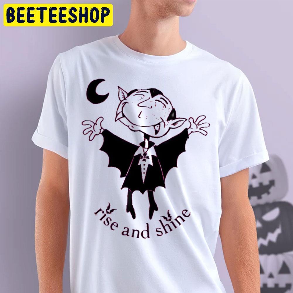 Rise And Shine Dracula Halloween Beeteeshop Trending Unisex T-Shirt Rise And Shine Dracula Halloween Beeteeshop Trending Unisex T-Shirt