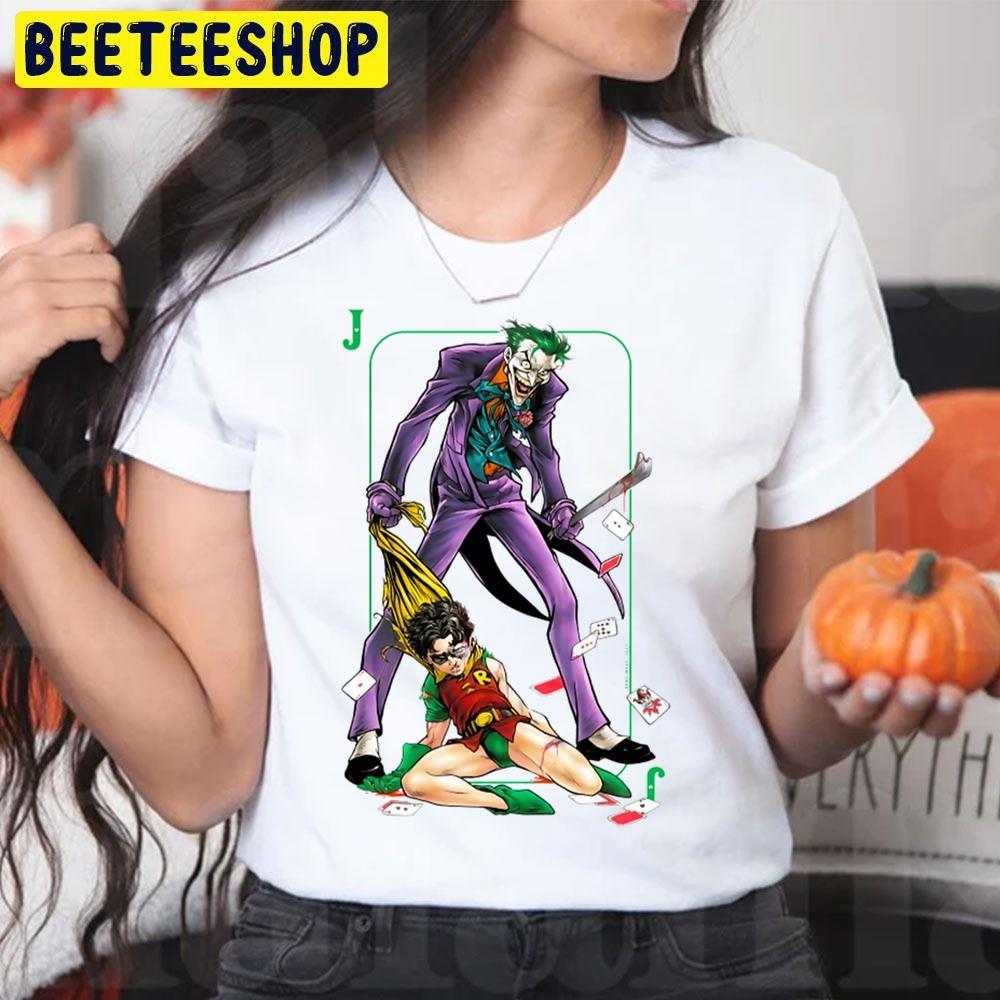 Robin With Joker Halloween Beeteeshop Unisex T-Shirt Robin With Joker Halloween Beeteeshop Unisex T-Shirt
