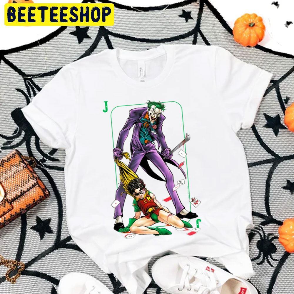 Robin With Joker Halloween Beeteeshop Unisex T-Shirt Robin With Joker Halloween Beeteeshop Unisex T-Shirt