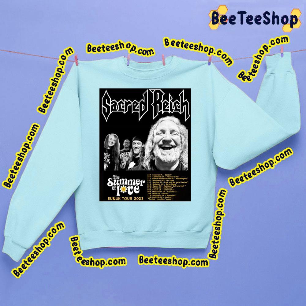 Sacred Reich The Summer Of Love Beeteeshop Trending Unisex T-Shirt Sacred Reich The Summer Of Love Beeteeshop Trending Unisex T-Shirt