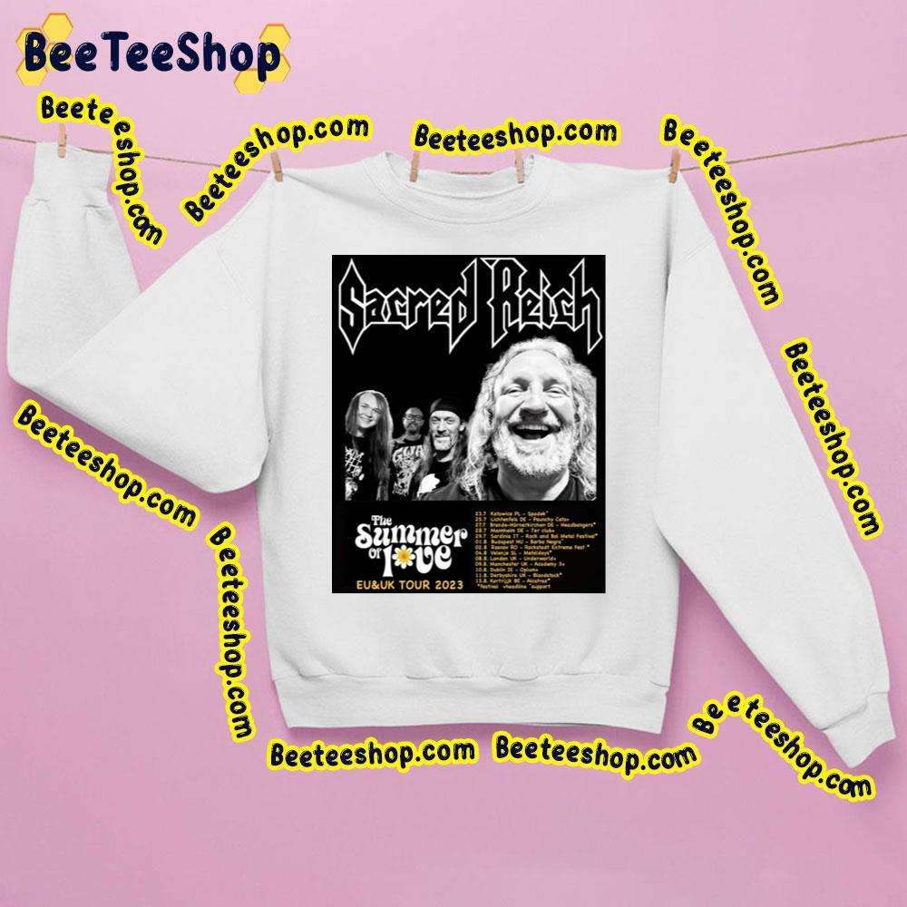 Sacred Reich The Summer Of Love Beeteeshop Trending Unisex T-Shirt Sacred Reich The Summer Of Love Beeteeshop Trending Unisex T-Shirt