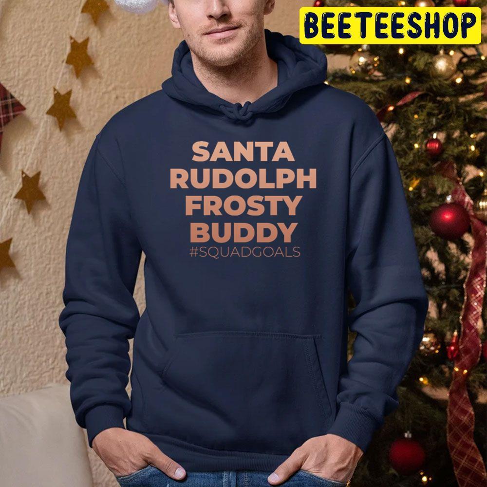 Santa Rudolph Buddy Frosty The Snowman Christmas Beeteeshop Trending Unisex Sweatshirt Santa Rudolph Buddy Frosty The Snowman Christmas Beeteeshop Trending Unisex Sweatshirt