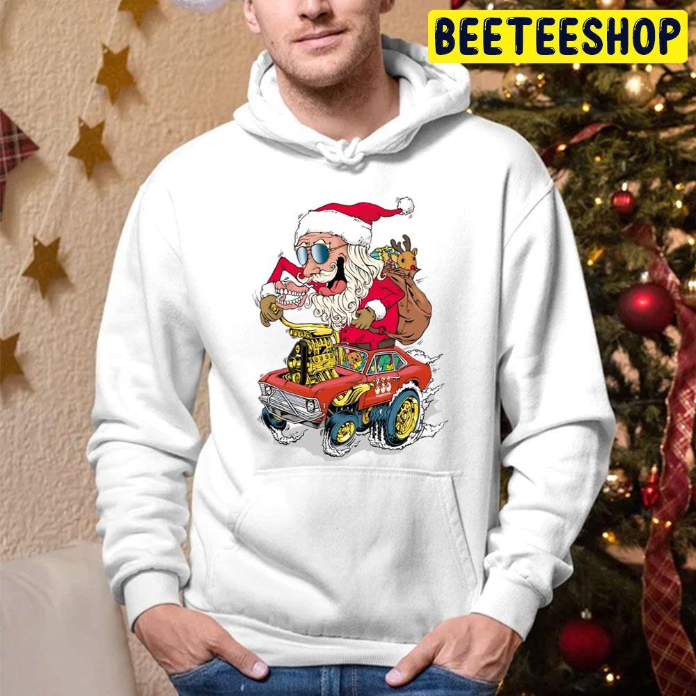 Santafink Racing Boy Christmas Beeteeshop Trending Unisex Hoodie Santafink Racing Boy Christmas Beeteeshop Trending Unisex Hoodie