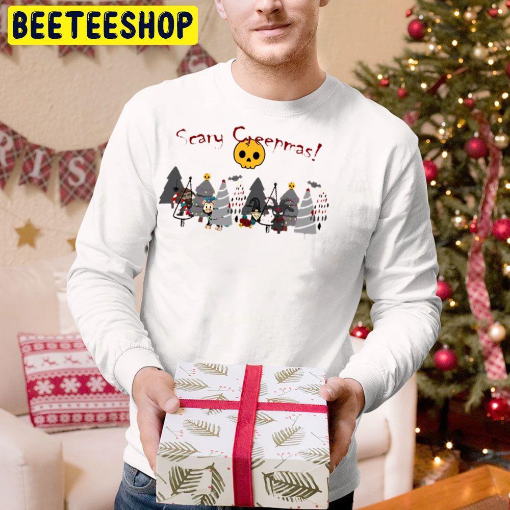 Scary Creepmas Christmas Beeteeshop Trending Unisex Hoodie Scary Creepmas Christmas Beeteeshop Trending Unisex Hoodie
