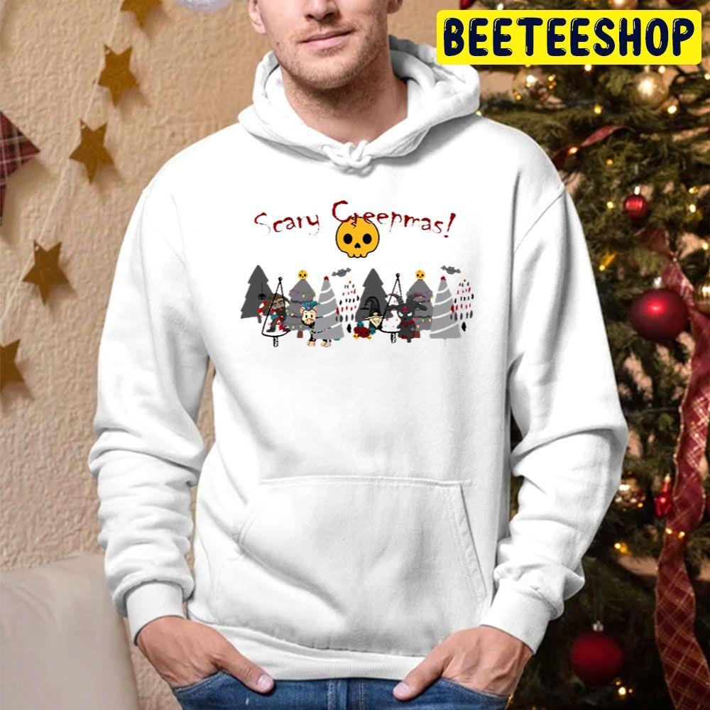 Scary Creepmas Christmas Beeteeshop Trending Unisex Hoodie Scary Creepmas Christmas Beeteeshop Trending Unisex Hoodie