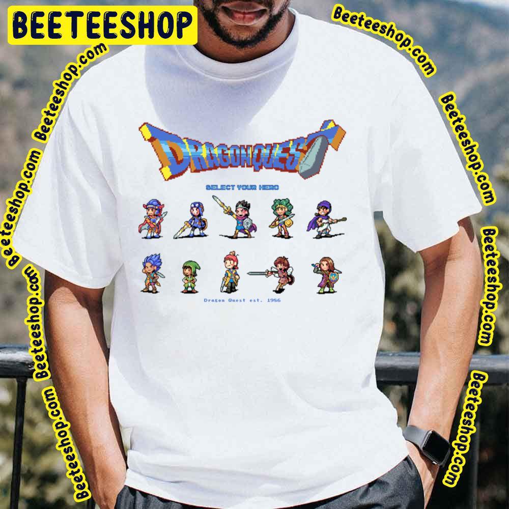 Select Your Hero Dragon Quest Unisex T-Shirt Select Your Hero Dragon Quest Unisex T-Shirt