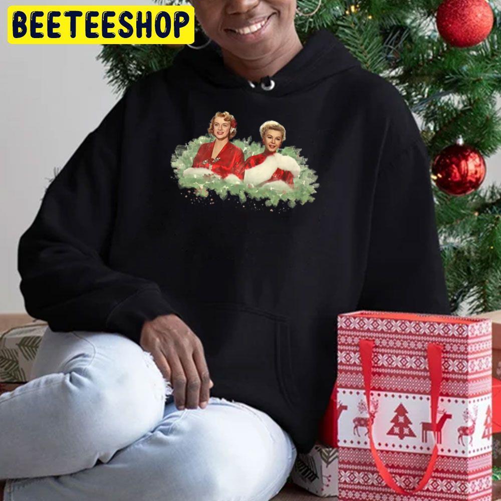 Sisters A Merry White Christmas Beeteeshop Trending Unisex Hoodie Sisters A Merry White Christmas Beeteeshop Trending Unisex Hoodie