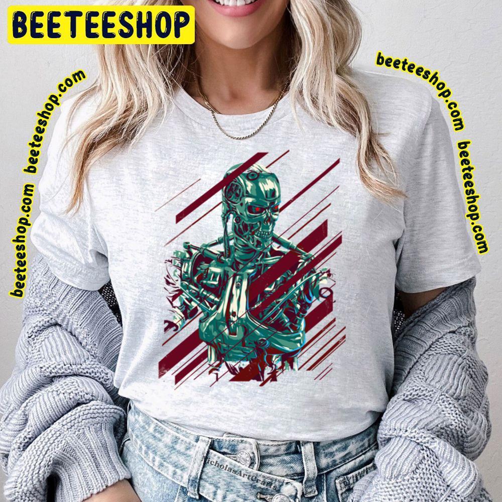 Skull Terminator 2 Judgment Day Beeteeshop Trending Unisex T-Shirt Skull Terminator 2 Judgment Day Beeteeshop Trending Unisex T-Shirt