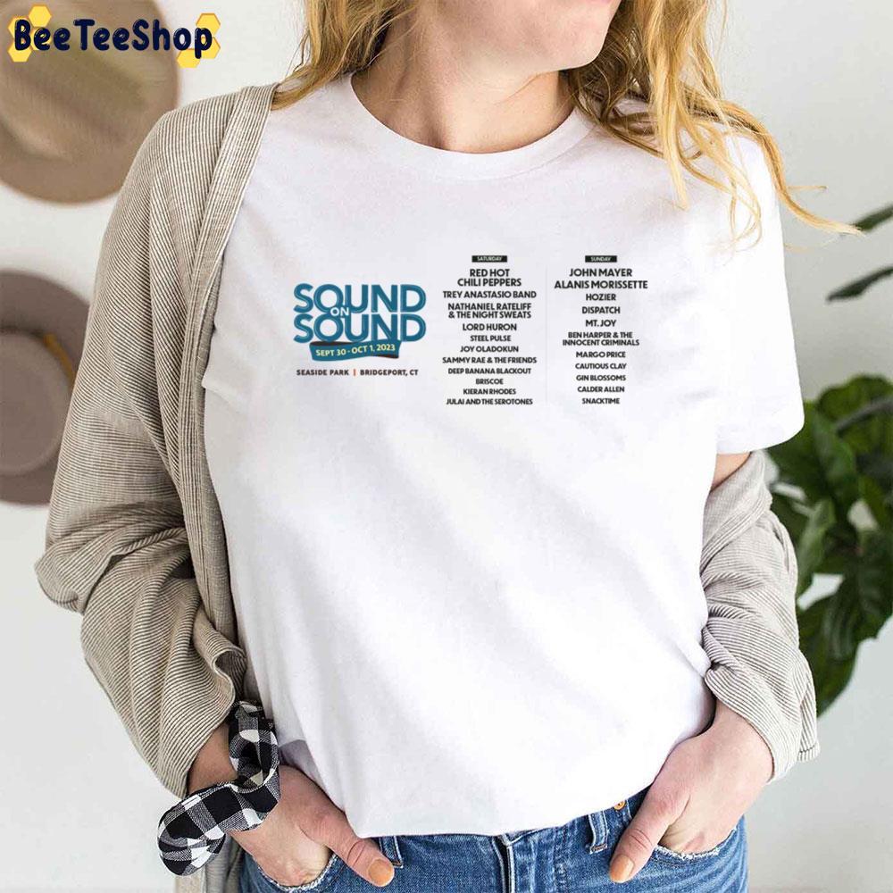 Sound On Sound Festival 2023 Dates Beeteeshop Trending Unisex T-Shirt Sound On Sound Festival 2023 Dates Beeteeshop Trending Unisex T-Shirt