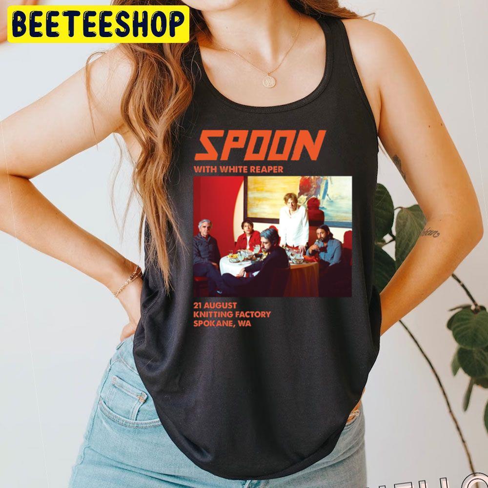 Spoon With White Reaper 2023 Beeteeshop Trending Unisex T-Shirt Spoon With White Reaper 2023 Beeteeshop Trending Unisex T-Shirt