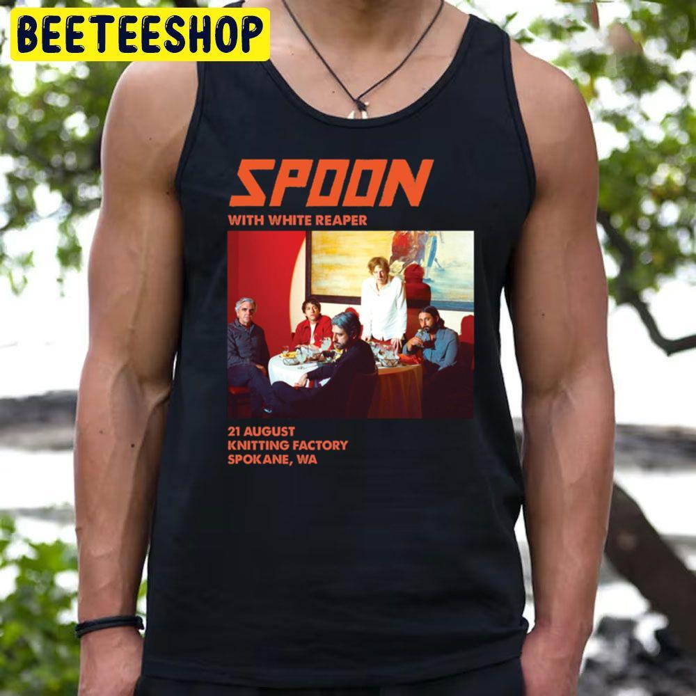 Spoon With White Reaper 2023 Beeteeshop Trending Unisex T-Shirt Spoon With White Reaper 2023 Beeteeshop Trending Unisex T-Shirt