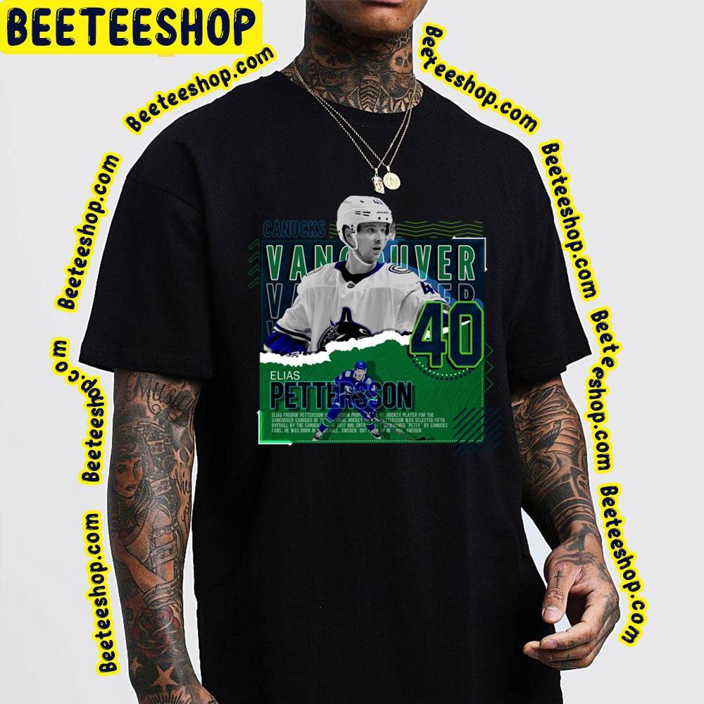 Sport Hockey Paper Canucks Elias Pettersson Unisex T-Shirt Sport Hockey Paper Canucks Elias Pettersson Unisex T-Shirt