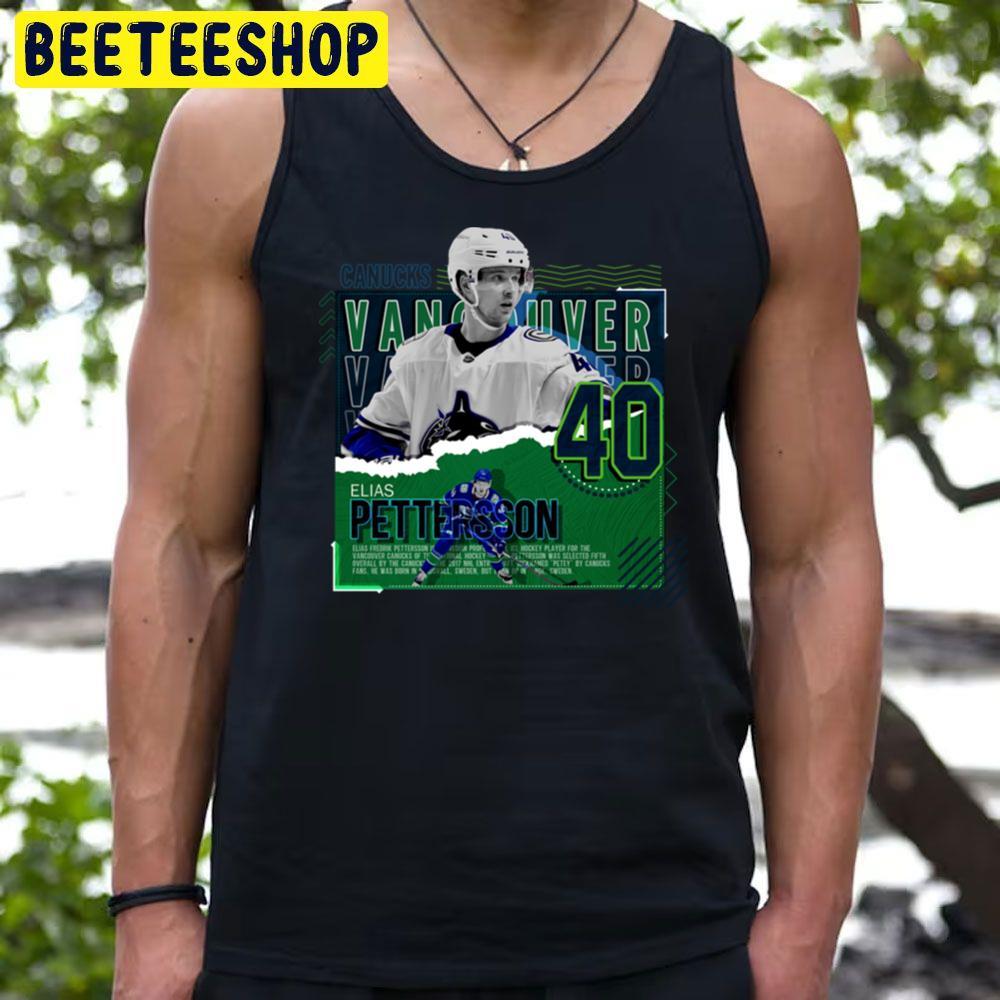 Sport Hockey Paper Canucks Elias Pettersson Unisex T-Shirt Sport Hockey Paper Canucks Elias Pettersson Unisex T-Shirt
