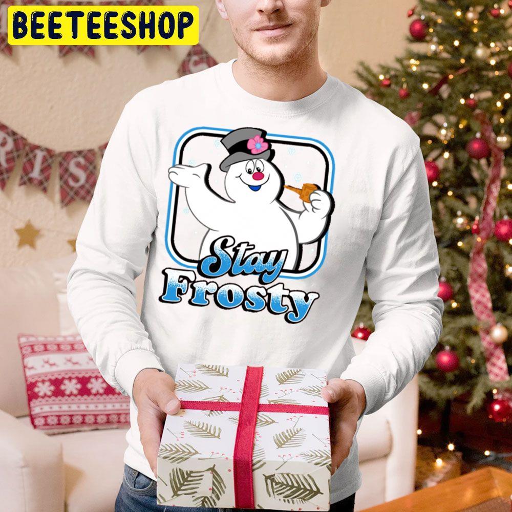Stay Frosty The Snowman Christmas Beeteeshop Trending Unisex Hoodie Stay Frosty The Snowman Christmas Beeteeshop Trending Unisex Hoodie