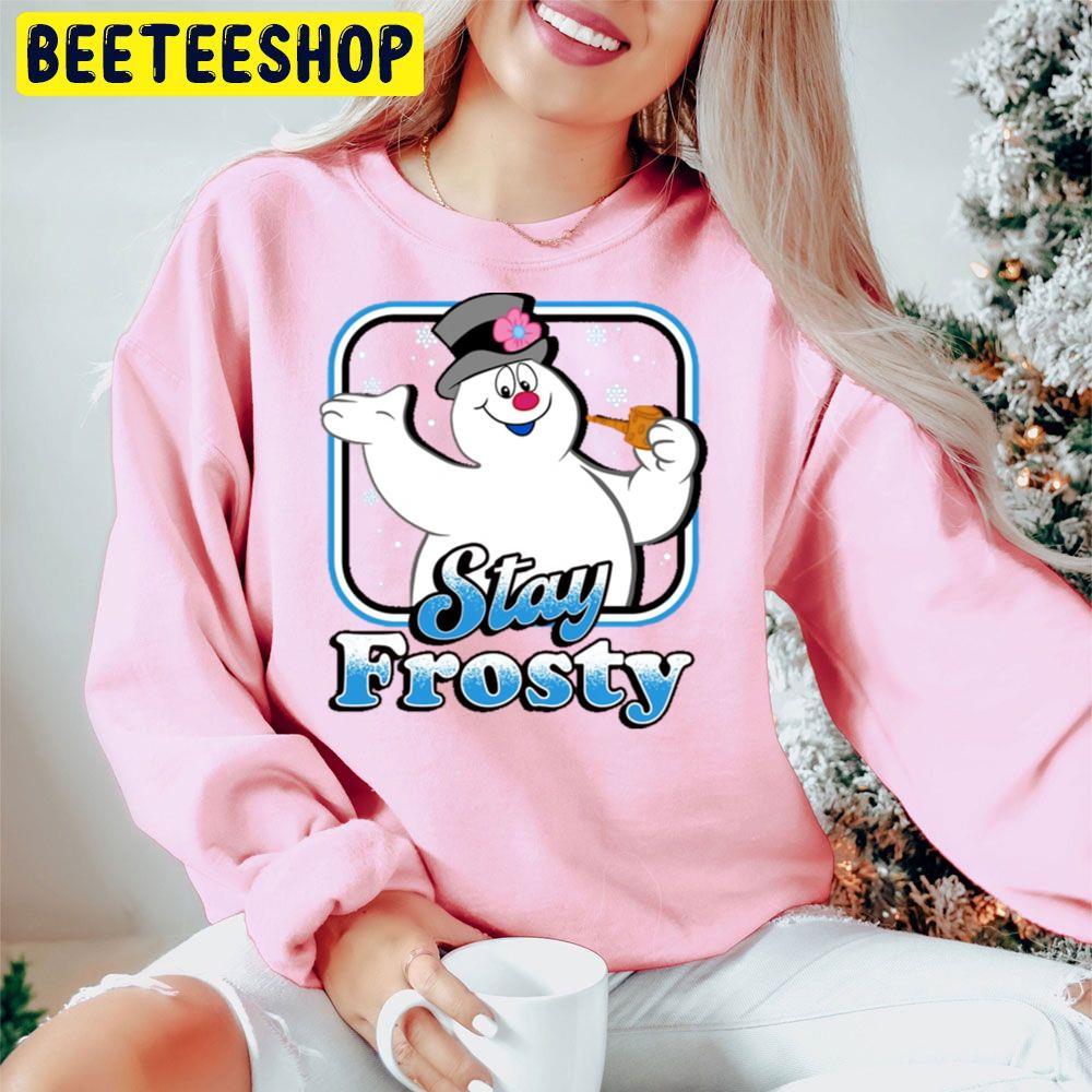 Stay Frosty The Snowman Christmas Beeteeshop Trending Unisex Hoodie Stay Frosty The Snowman Christmas Beeteeshop Trending Unisex Hoodie