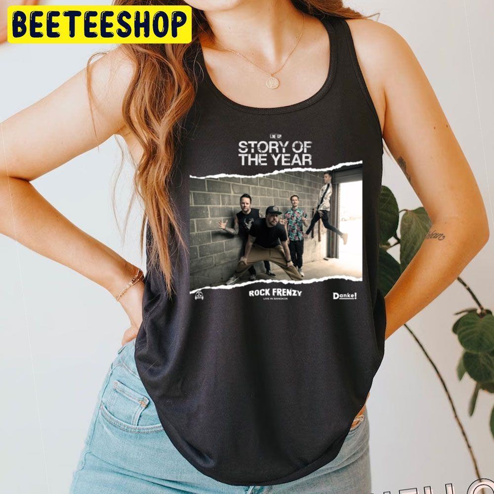 Story Of The Year Rock Frenzy 2023 Beeteeshop Trending Unisex T-Shirt Story Of The Year Rock Frenzy 2023 Beeteeshop Trending Unisex T-Shirt